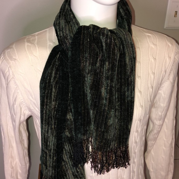 Peter Barton Hand loomed scarf by the Dunlop Weavers - Picture 2 of 6